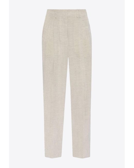 Jacquemus White Titolo Pleated Pants
