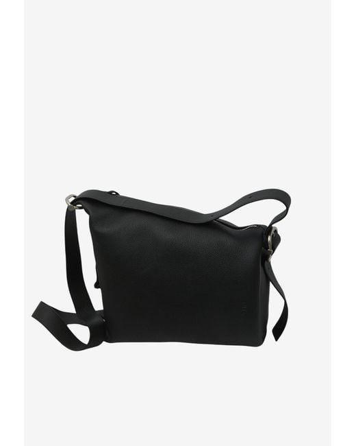 Loewe Black Medium Loop Bucket Bag for men