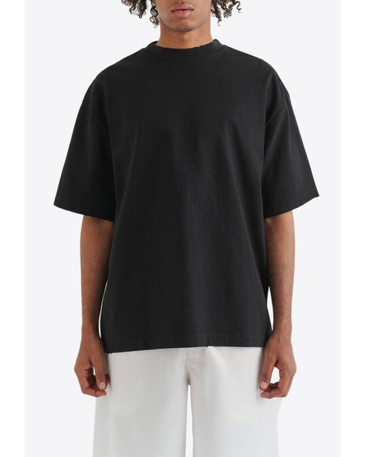 Axel Arigato Black Series Distressed T-Shirt for men