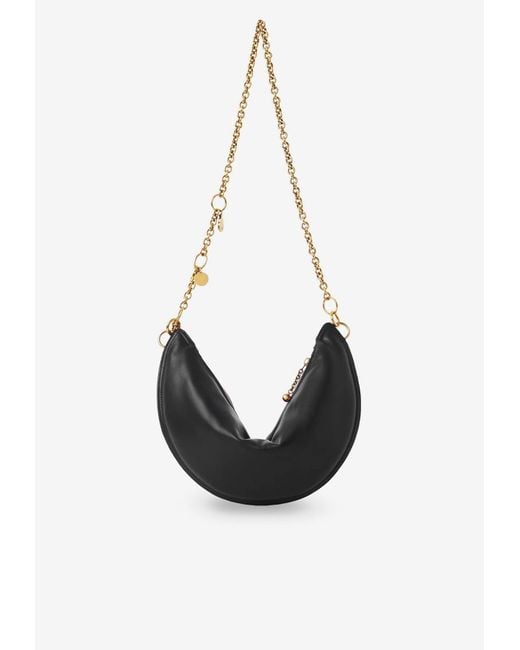 Chloé Black Chloé Icons Shoulder Bag In Soft Leather