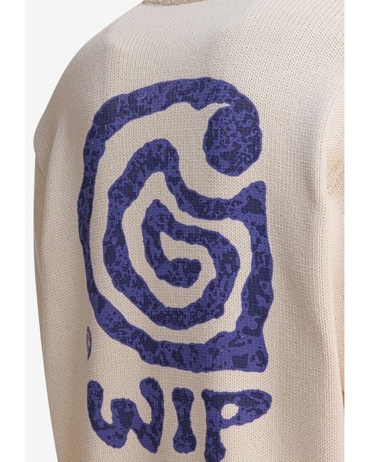 Carhartt Natural Helix Intarsia Knit Sweater for men