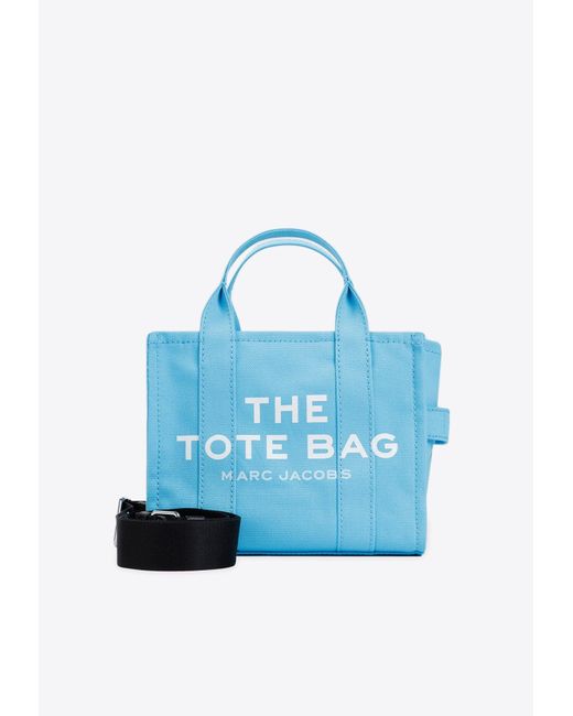 Marc Jacobs Blue The Small Canvas Tote Bag