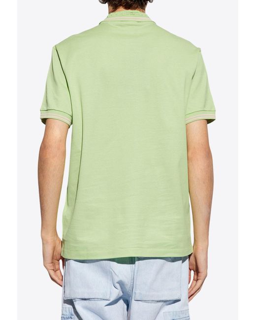 Versace Green Medusa Head Polo T-Shirt for men