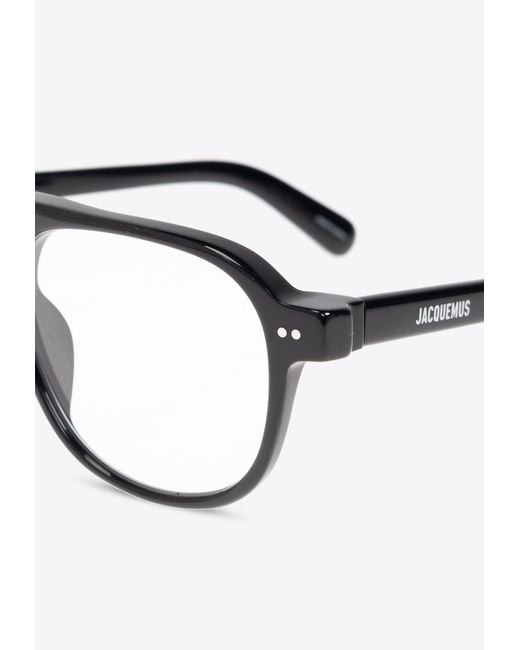 Jacquemus Multicolor Aviator-Framed Optical Glasses