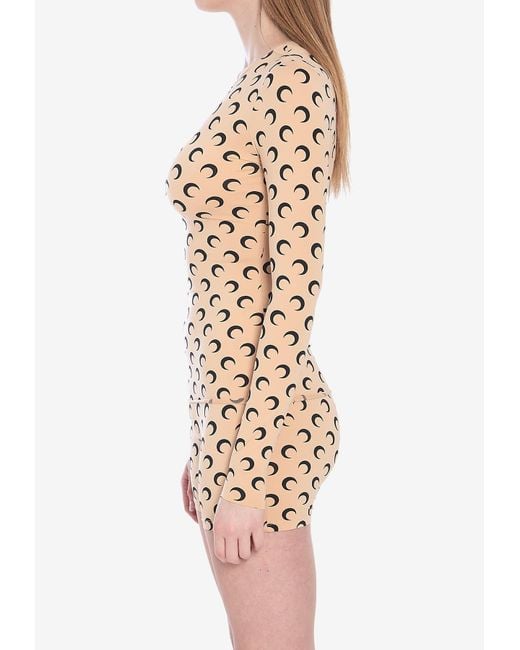 MARINE SERRE Multicolor Moon Jersey Top