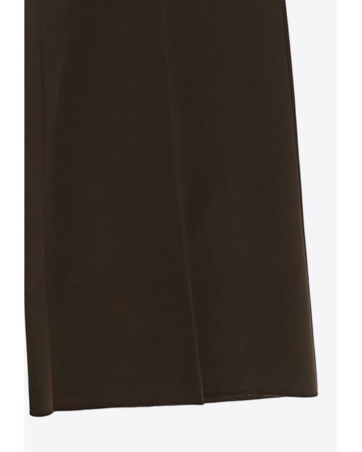 Dolce & Gabbana Brown Wide-Leg Tailored Pants for men