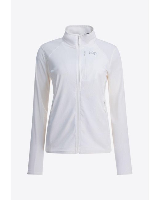 Arc'teryx White Delta Technical Jacket