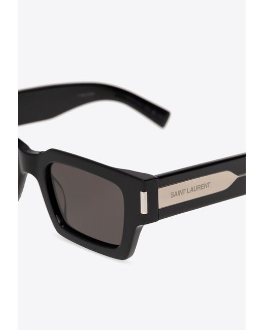 Saint Laurent Gray Sl 572 Square Sunglasses