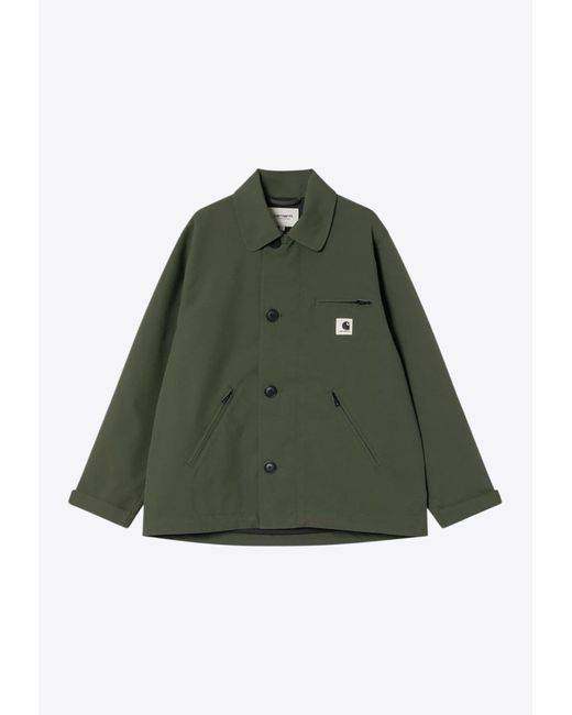Carhartt Green Barnett Oversized Jacket