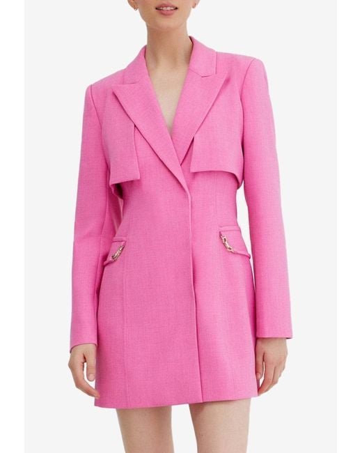 Significant Other Pink Hayden Mini Blazer Dress