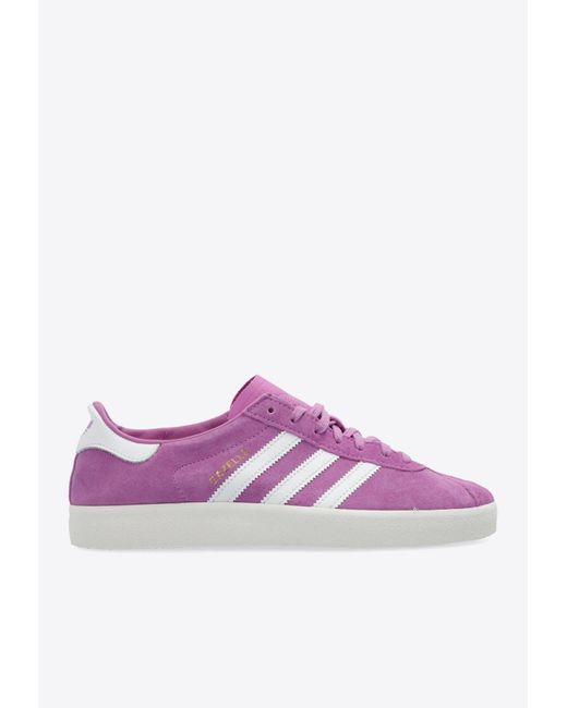 Adidas Originals Purple Gazelle Decon Lace-Up Sneakers