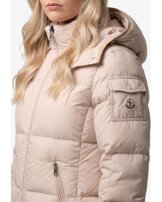 Moncler Natural Fourmines Short Down Jacket
