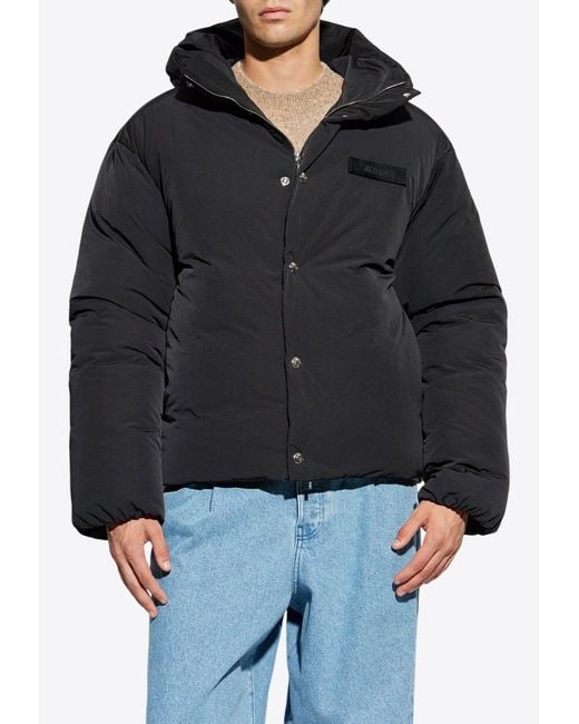 Jacquemus Black Jacket With Logo for men