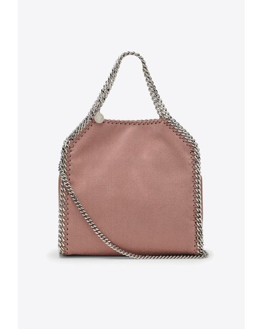 Stella McCartney Pink Mini Falabella Faux Leather Shoulder Bag