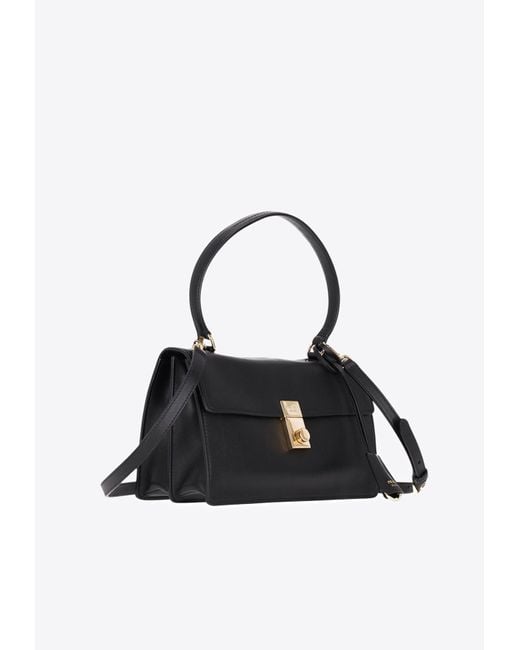 Prada White Medium Soft Sound Leather Shoulder Bag