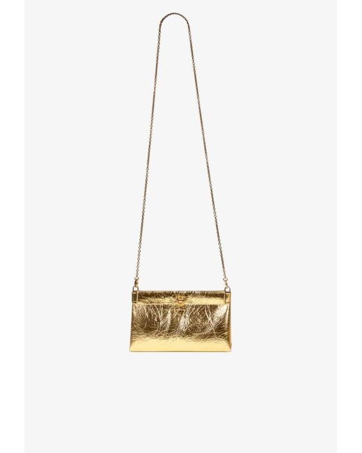 Etro White Mini Clutch Talk