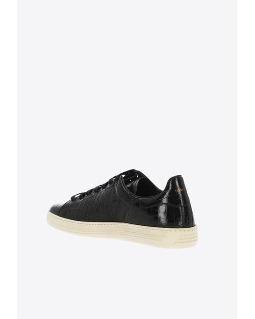 Tom Ford Black Sneakers for men