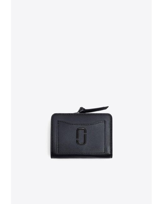 Marc Jacobs Blue The Mini Utility Snapshot Dtm Leather Wallet