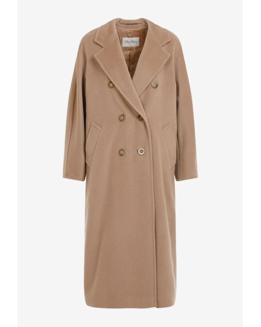Max Mara Natural Madame Wool Coat