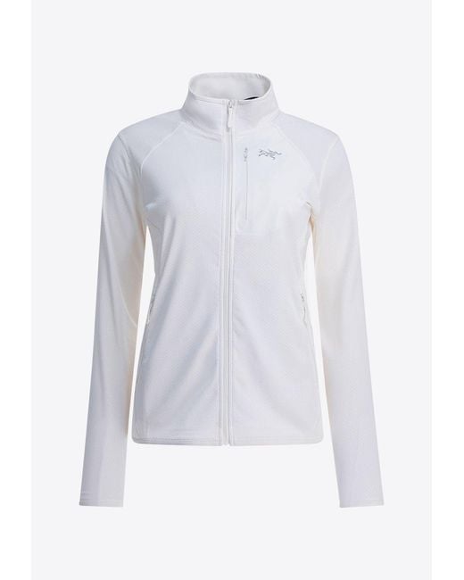 Arc'teryx White Delta Technical Jacket