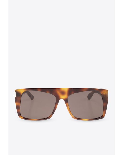 Saint Laurent Brown Sl M136 Sunglasses