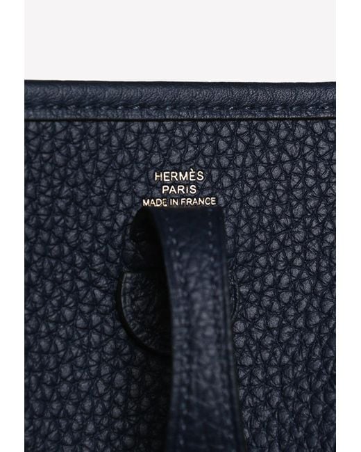 Hermès Black Mini Evelyn