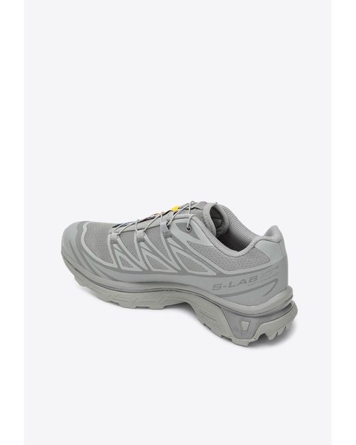 Salomon Gray Xt-6 Gtx Sneakers