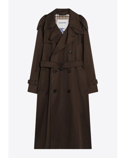 Burberry Brown Castleford Trench Coat