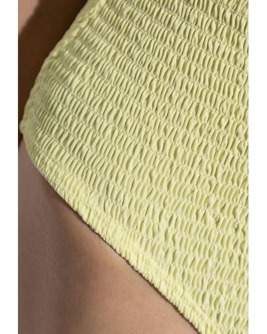 Tory Burch Yellow Bikinis