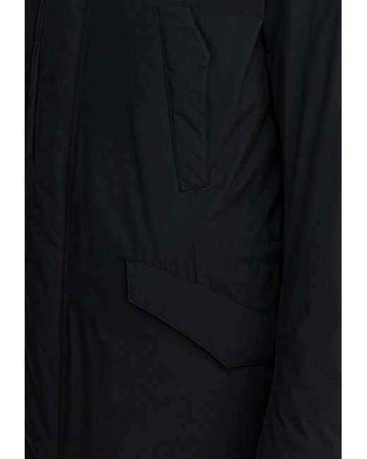 Herno Blue Fishtail Gore-Tex Down Jacket for men