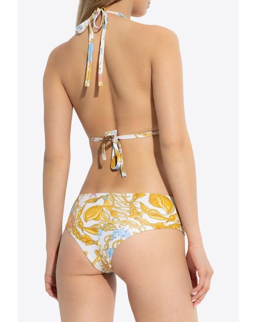 Versace White Bikinis