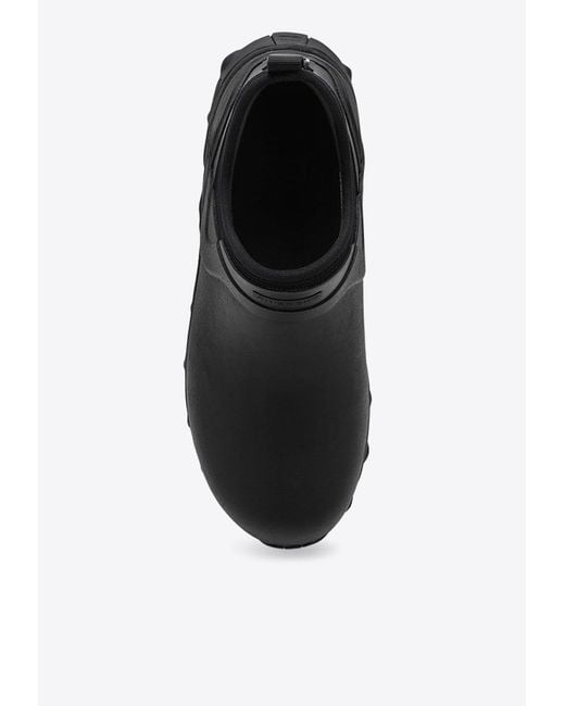 Givenchy Black Bogs Chelsea Boots for men