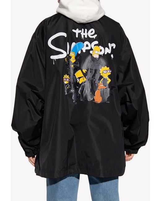 Balenciaga Black X The Simpsons Jacket