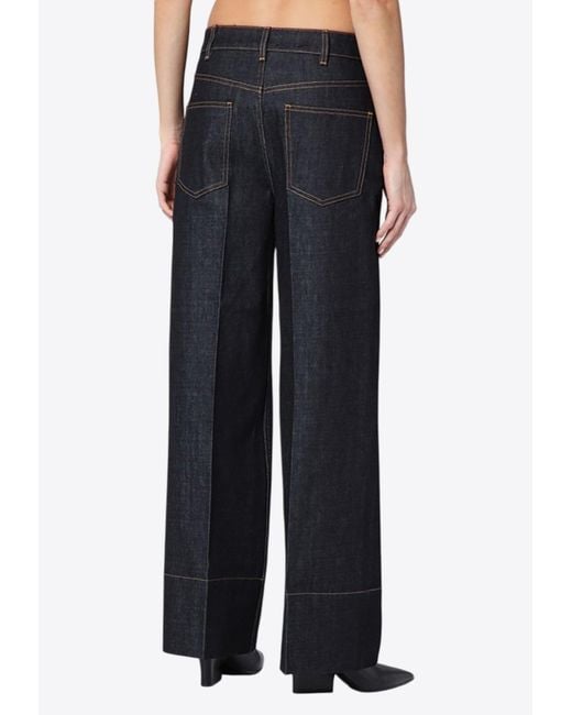 Givenchy Black Essential Straight-Leg Jeans