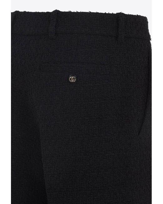 Gucci Blue Boucle Pants