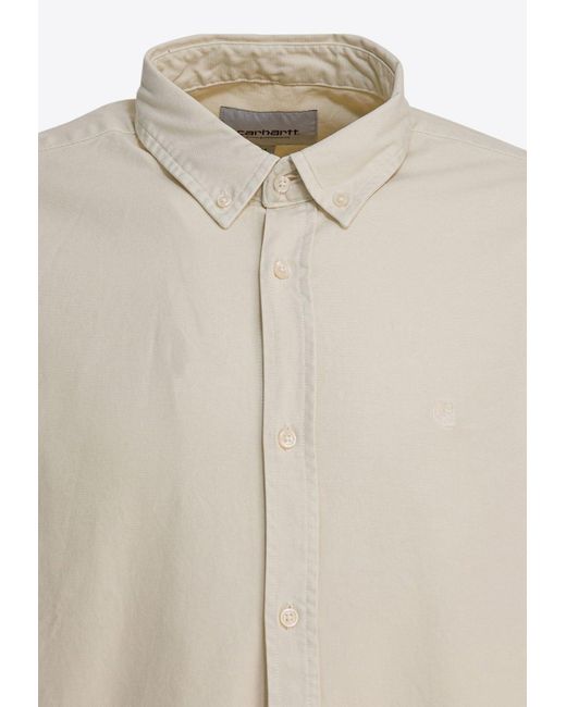 Carhartt Natural Bolton Long-Sleeved Shirt for men