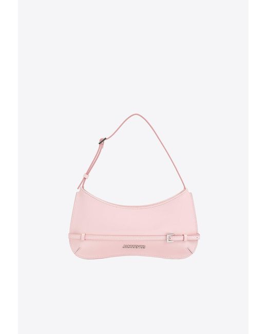 Jacquemus Pink Le Bisou Ceinture Shoulder Bag