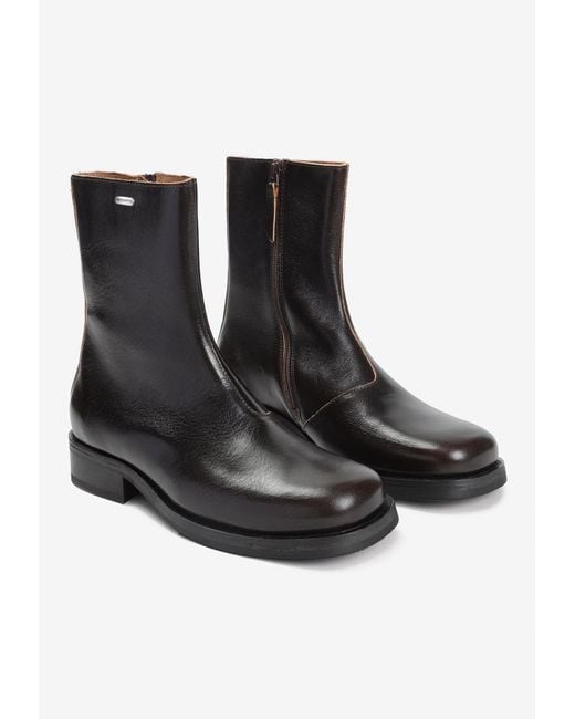Our Legacy Black Camion Ankle Boots for men
