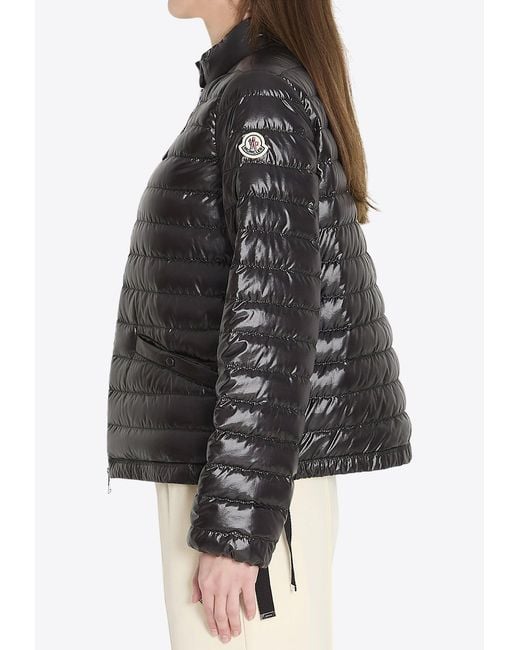 Moncler Black Azalee Short Down Jacket