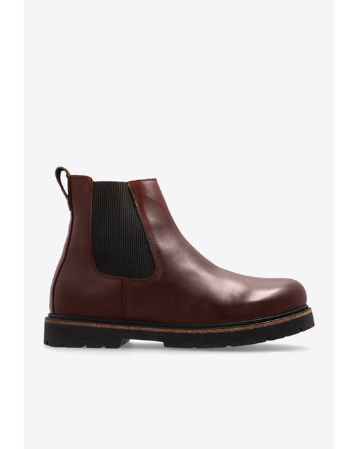 Birkenstock Brown Highwood Slip On Mid Ankle Boots for men