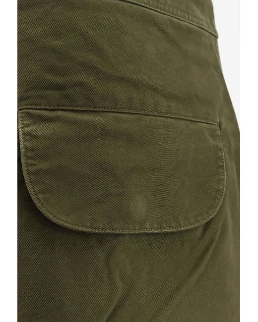 Entire studios Green Buttoned Cargo Pants for men