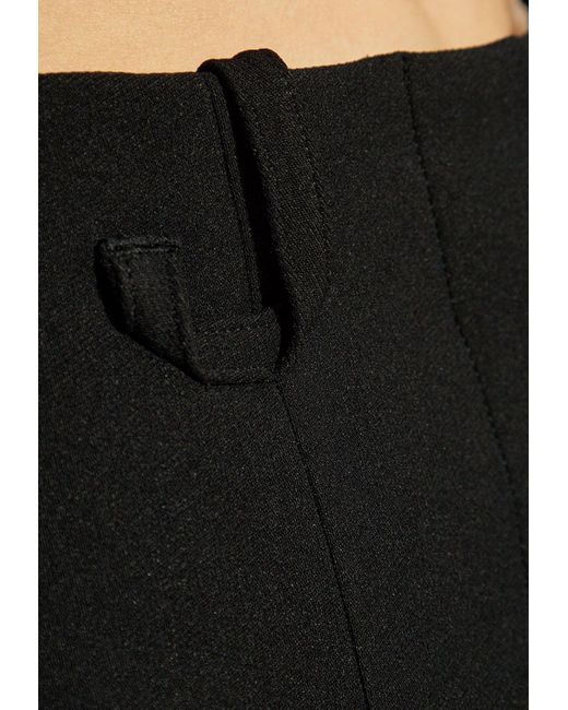 Jacquemus Black The Capri Cropped Slim Pants