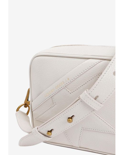 Golden Goose Deluxe Brand White Star Shoulder Bag
