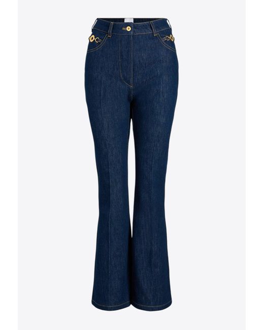 Patou Blue Flared Jeans