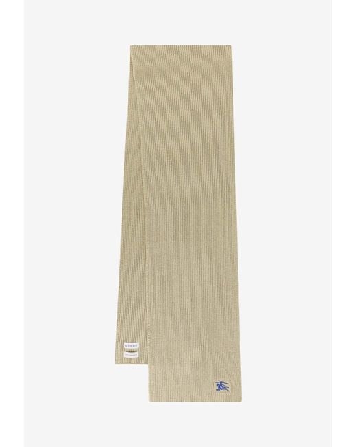 Burberry Natural Cashmere Edk Scarf for men
