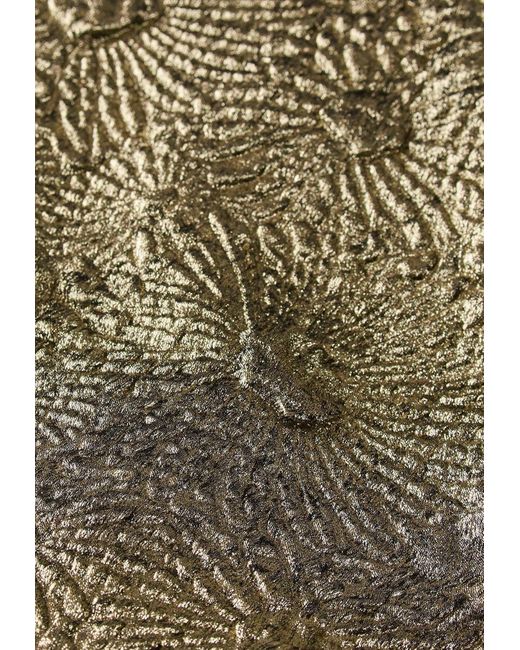 Ba&sh Black Bary Floral Brocade Bomber Jacket
