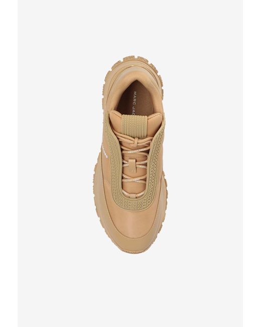 Marc Jacobs Natural The Lazy Runner Low-Top Sneakers