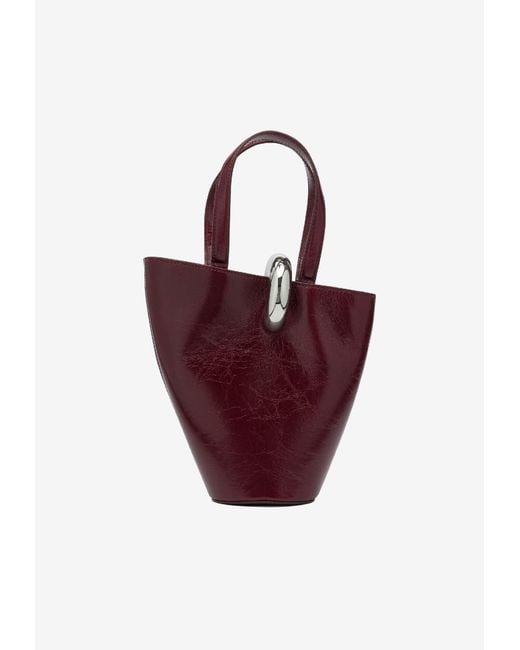 Jacquemus Red Le Petite Bambola Asymmetric Bag