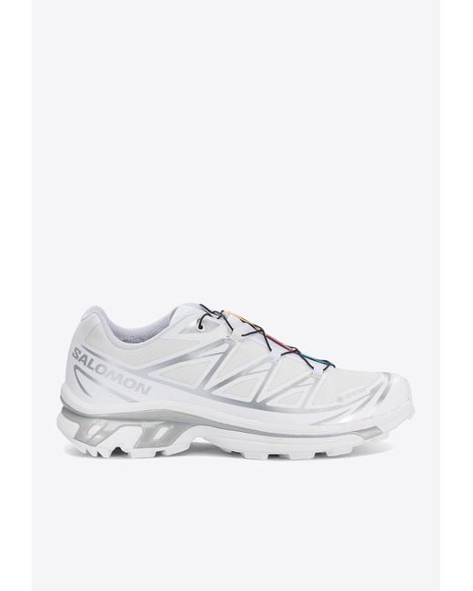 Salomon White Xt-6 Low-Top Sneakers for men