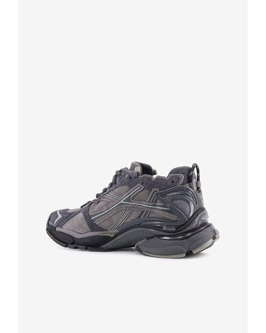 Balenciaga Gray Runner Low-Top Sneakers for men